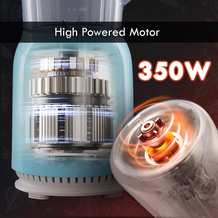 PowerPac High Power Blender, 3 IN 1 Multi-functional Blender with Dry Mill, Meat Mincer (PPBL678)