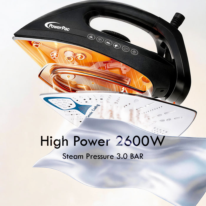PowerPac High-Power Steam Iron with Detachable Base (PPIN1629)