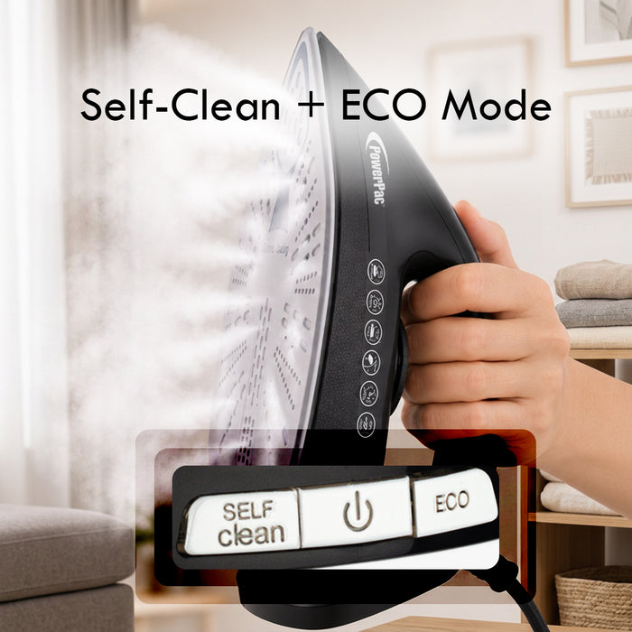 PowerPac High-Power Steam Iron with Detachable Base (PPIN1629)