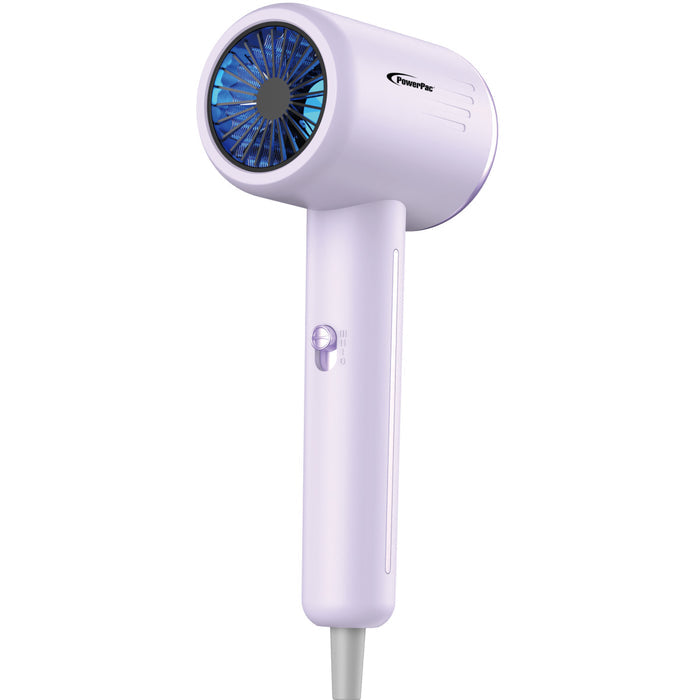 PowerPac High Speed Hair Dryer 1300W (PPH1200A) Purple