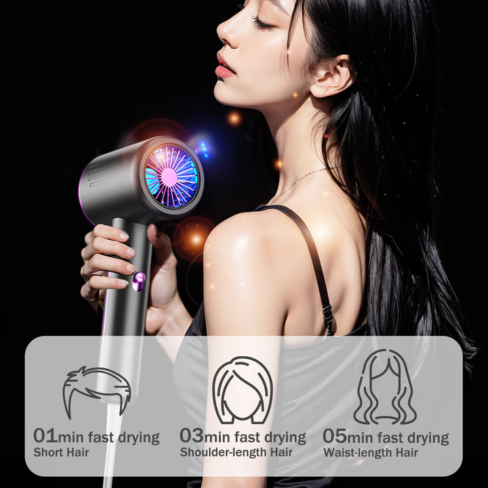 PowerPac High Speed Hair Dryer 1300W (PPH1200A) White