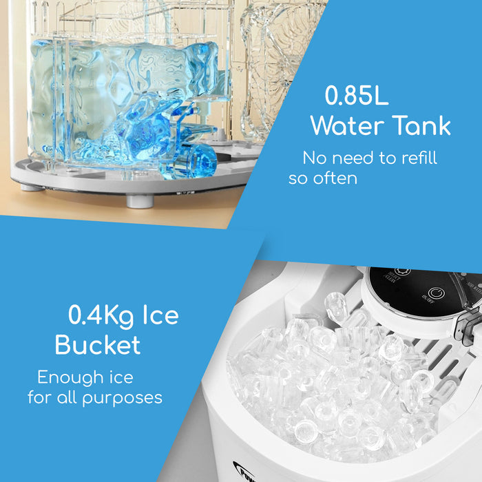 PowerPac ICE Maker household mini round ice making machine (PP3508)