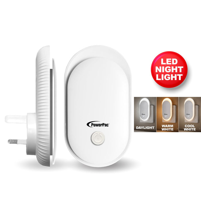 PowerPac LED Night Light, bathroom & living room Energy saving lighting lamp (MC16)