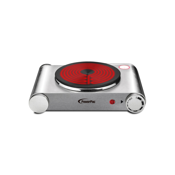 PowerPac Single Stove, Ceramic Cooker, Infrared Cooker, Any Pot Cooker 1250W (PPIC861)