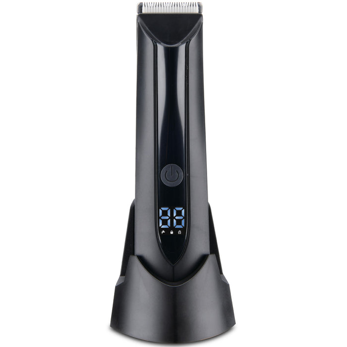 PowerPac Whole Body Hair Trimmer for Men and Women, Smooth  Legs, Armpit & Underneath, USB Charging Base (PPS1166)