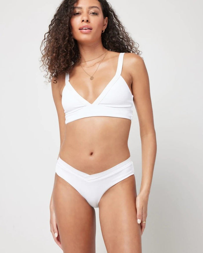 Pratt Bottom Classic in White