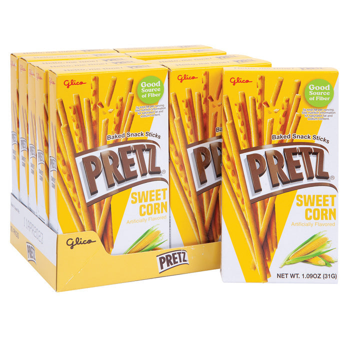 Pretz Sweet Corn Flavor Baked Stick Snacks - 10 Count