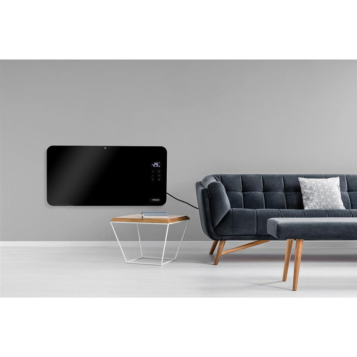 Princess 2000W Smart Glass Panel Heater - Black – view 2