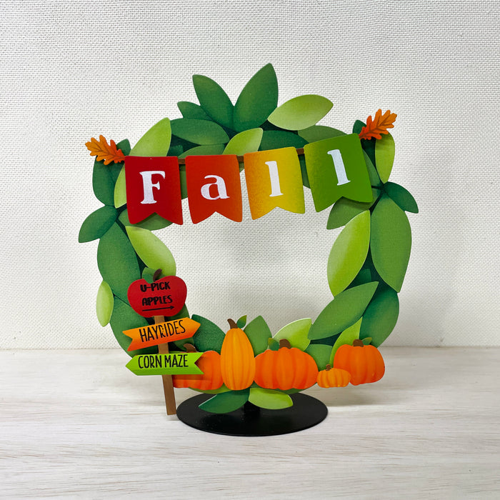 Pumpkin Border Magnet