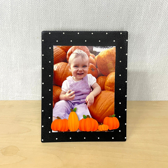 Pumpkin Border Magnet