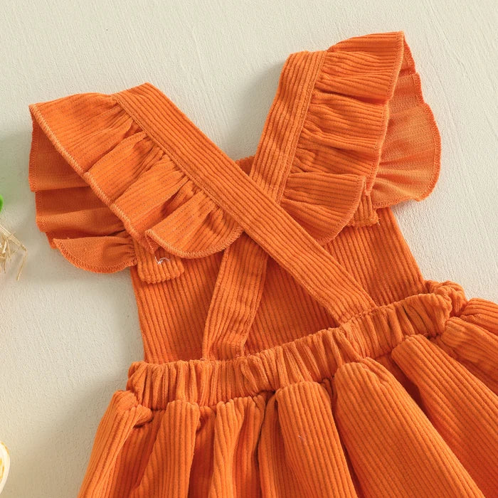 PUMPKIN Corduroy Dress