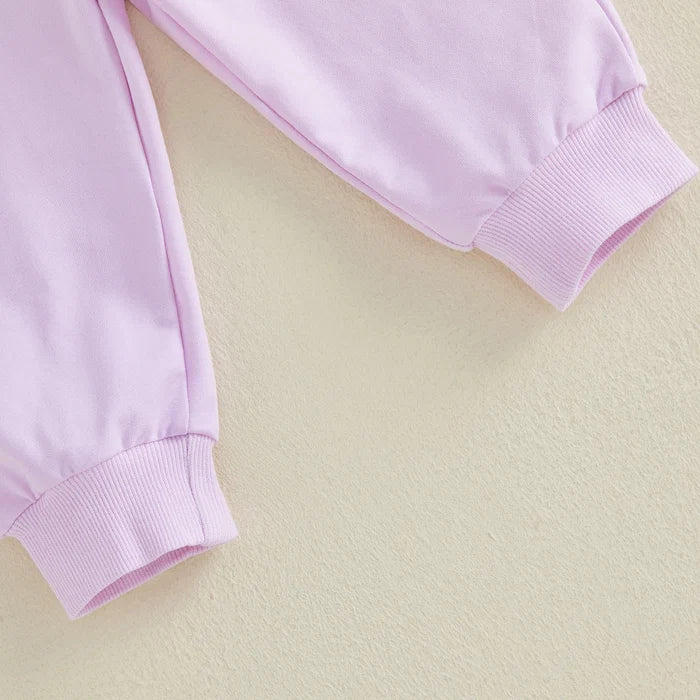 PURPLE BOW Ruffle Outfit