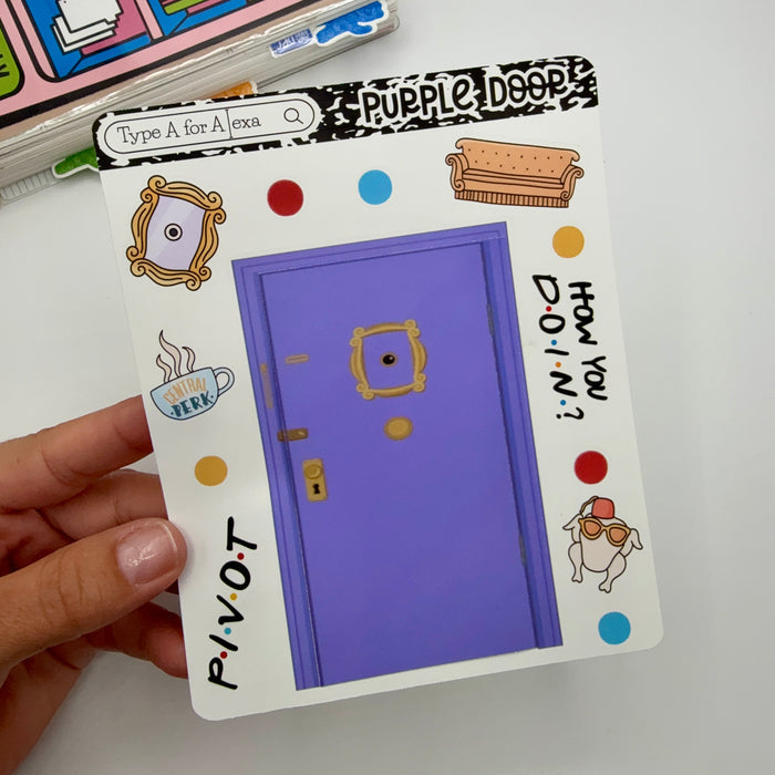 Purple Door Jumbo Journaling Interactive Sticker