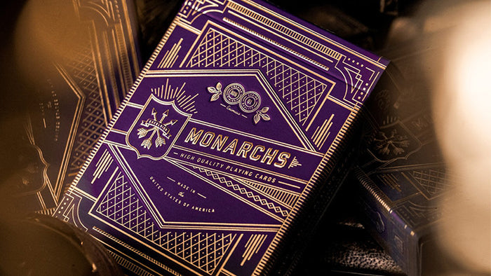 Purple Monarch Playing Cards by Theory11