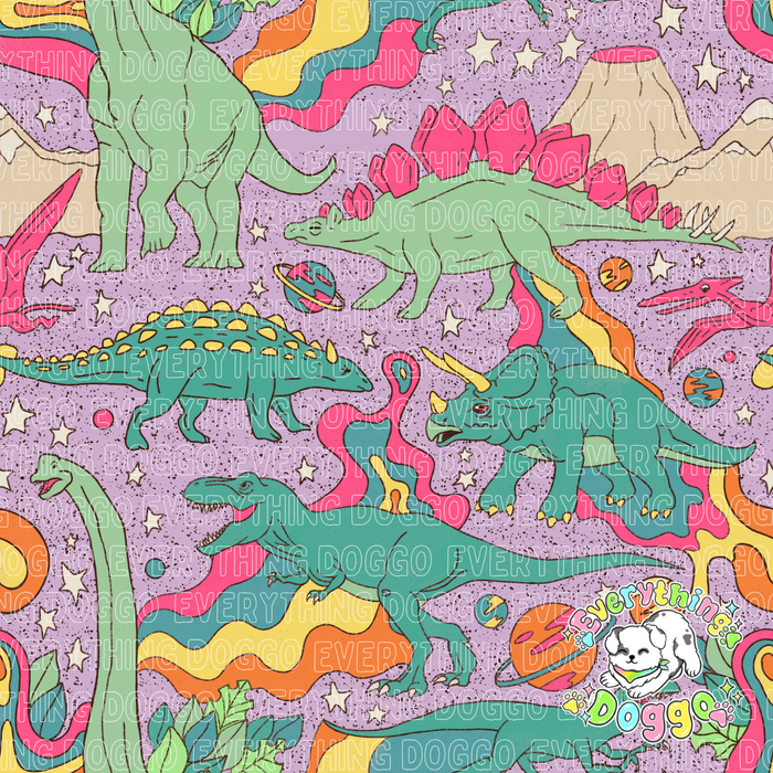 Purple Purple Dinosaurs - Bandana