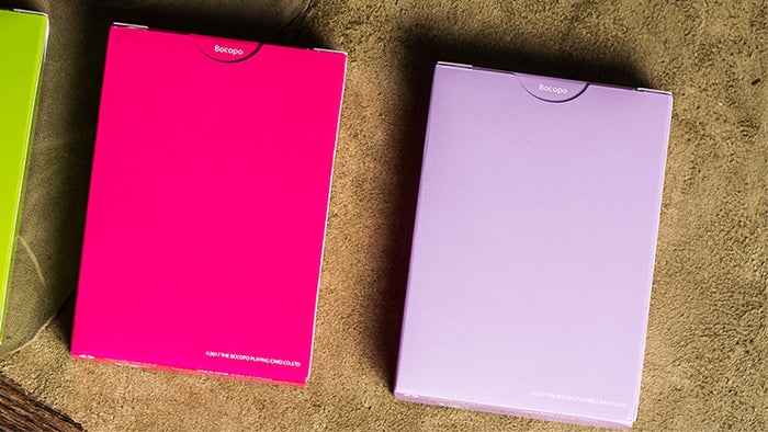 Purple Steel Playing Cards by Bocopo Playing Card Co.