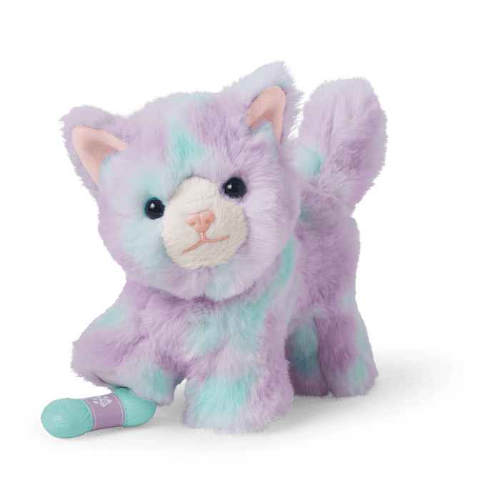 Purrpley Pink Kitty Cat for 18-inch Dolls & Fancy Pet Fashion Accessories