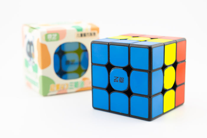 QiYi QiMeng V3 3x3 (Tiled) - Sandwich - Black