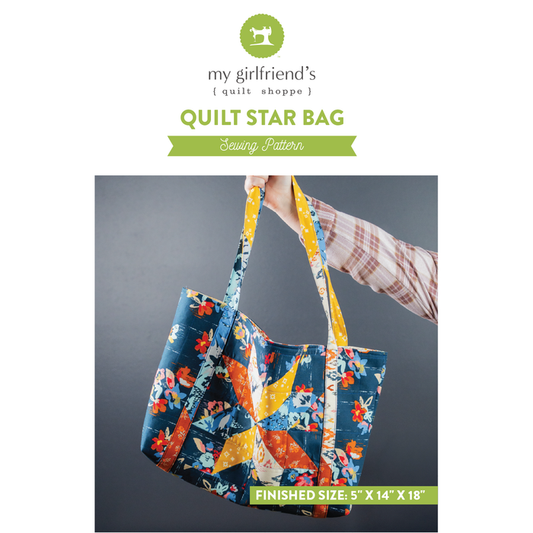 Quilt Star Bag (Downloadable Sewing Pattern)