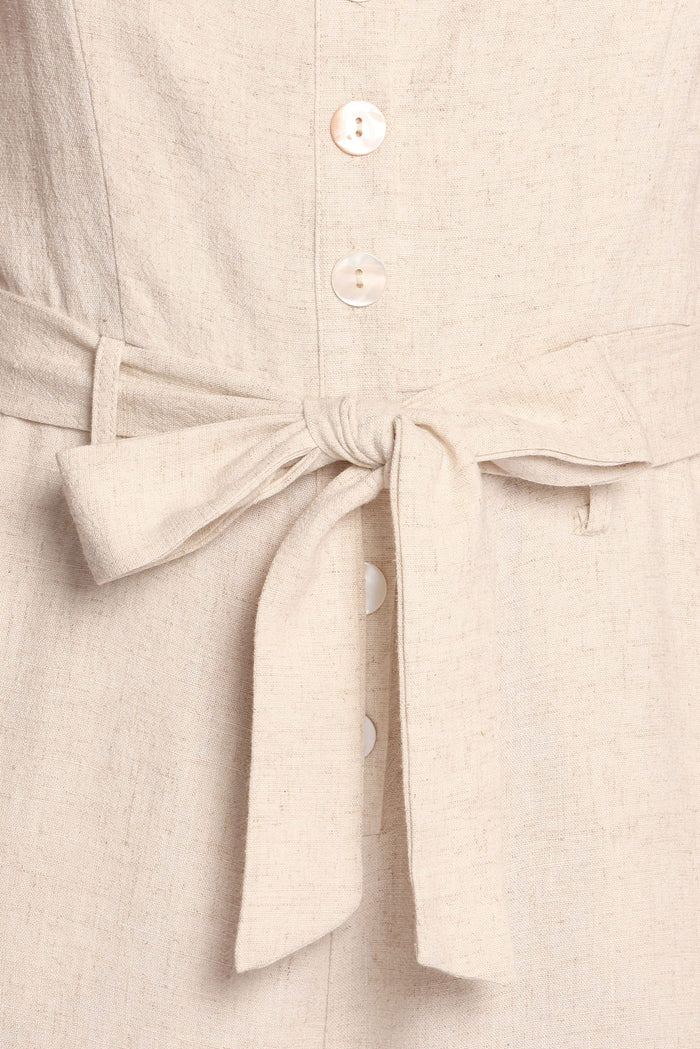 Petal and Pup USA PLAYSUITS Rachel Jumpsuit - Beige