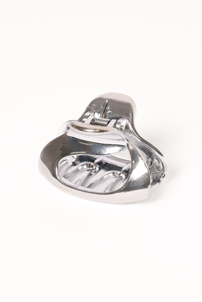 Petal and Pup USA ACCESSORIES Ramona Hairclip - Silver One Size