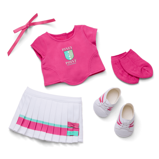 Raquel's™ Piney Point Pickleball Outfit for 18-inch Dolls (Girl of the Year™ 2026)