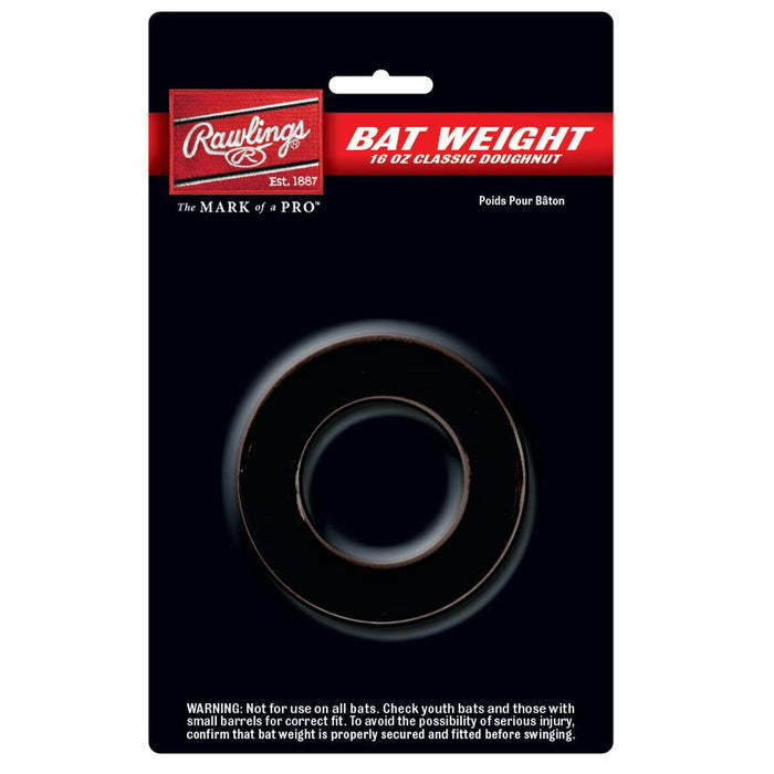 RAWLINGS 16OZ DOUGHNUT BAT WEIGHT