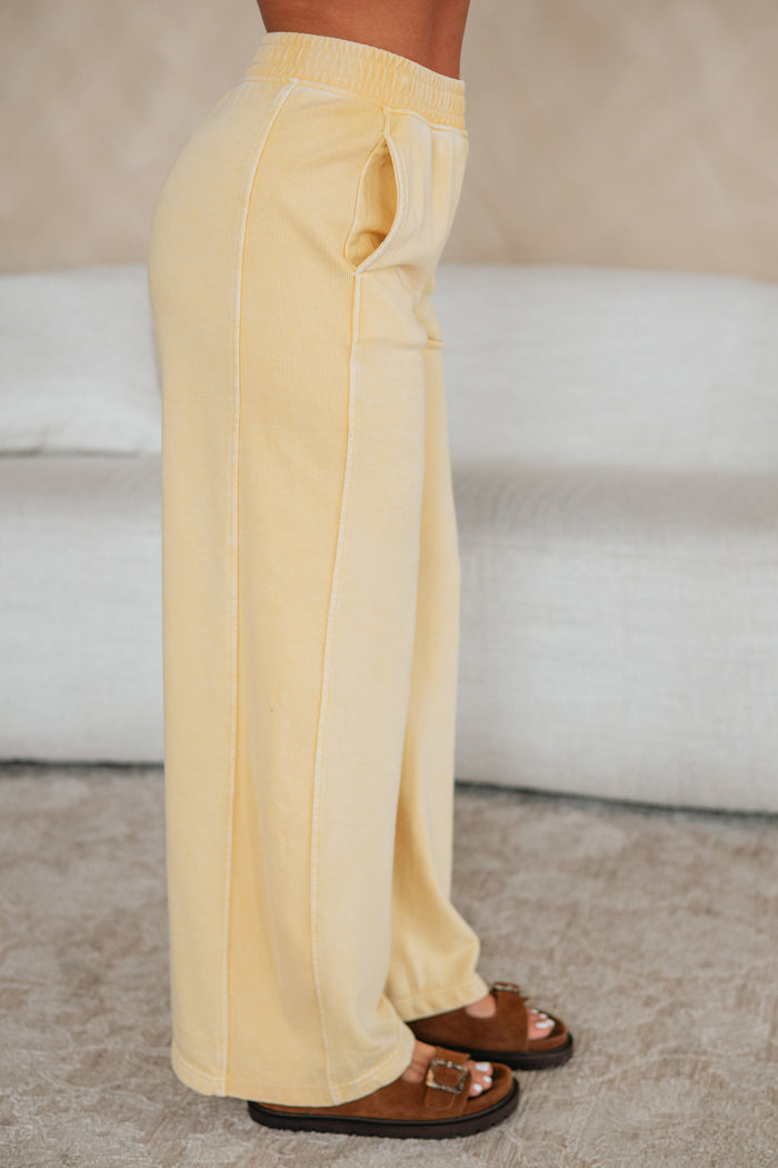 Rayn Lounge Pants - Lemon