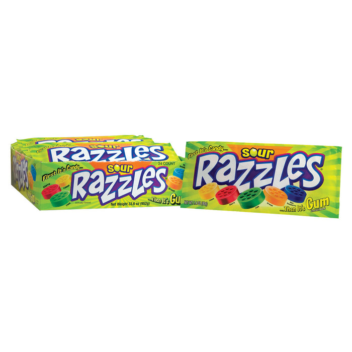 Razzles - Sours - 1.4oz Bags 24ct