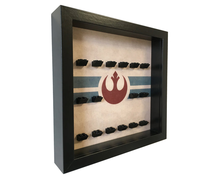 Rebel Alliance Frame for Lego® Star Wars Minifigures