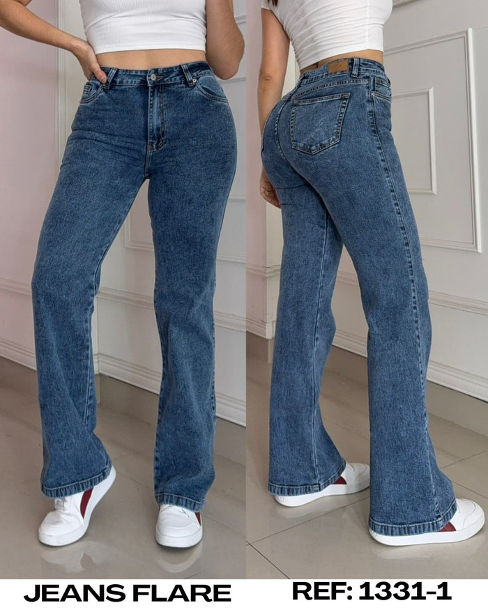 Ref. 1331-1  PN DAMA JEANS FLARE PREMIUM