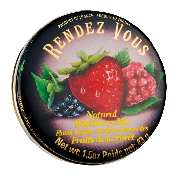 Rendez Vous Wild Berry Mix - 1.5oz Tin