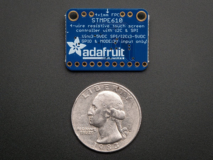 Resistive Touch Screen Controller - STMPE610 [Discontinued] by Adafruit - The Pi Hut