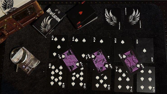 Revelation Black Playing Cards by US Playing Card Co.