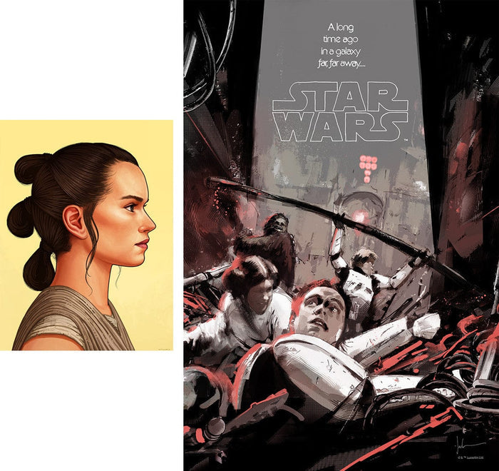 Rey + Into the Garbage Chute, Flyboy (2-Poster Set)