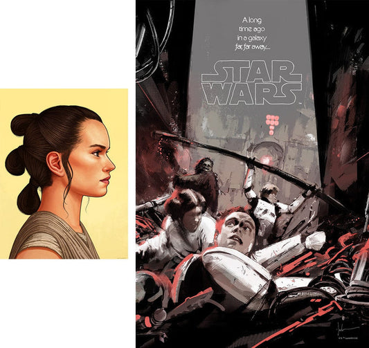 Rey + Into the Garbage Chute, Flyboy (2-Poster Set)