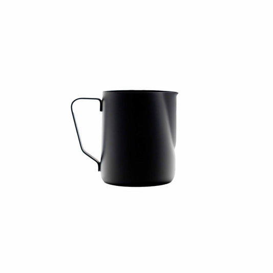 Rhino Coffee Gear Stealth 12 oz. Black Pitcher (Alt-milk Small Beverage)