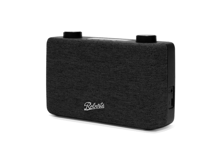 Roberts PLAYFM FM Portable Radio Black Black