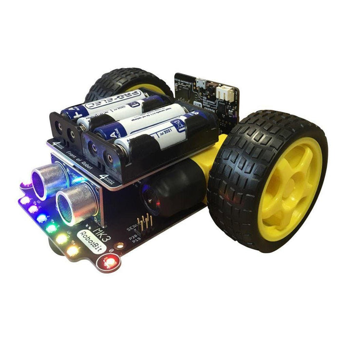 Robo:Bit Mk3 buggy for the micro:bit by 4tronix - The Pi Hut