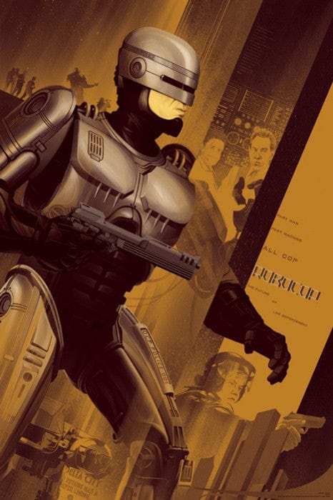 RoboCop Tong   Variant Kevin Tong poster