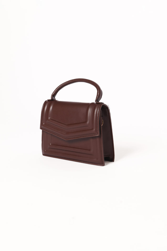 Petal and Pup USA ACCESSORIES Rochelle Bag - Chocolate Brown One Size