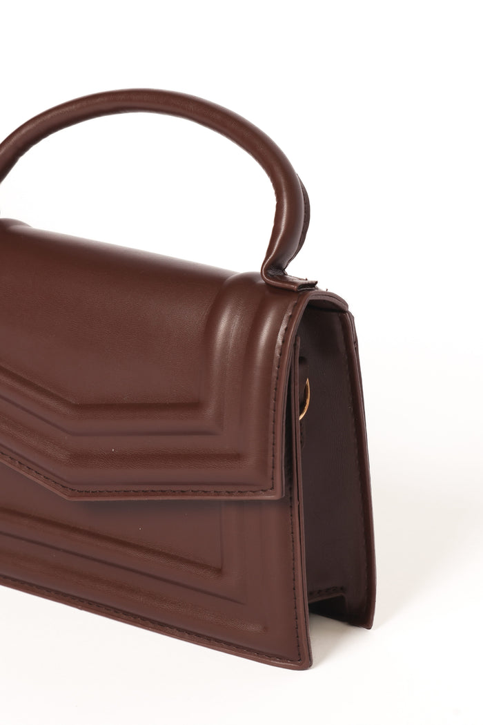Petal and Pup USA ACCESSORIES Rochelle Bag - Chocolate Brown One Size