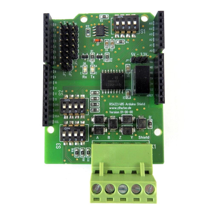 RS422 RS485 Shield for Arduino by Zihatec - The Pi Hut