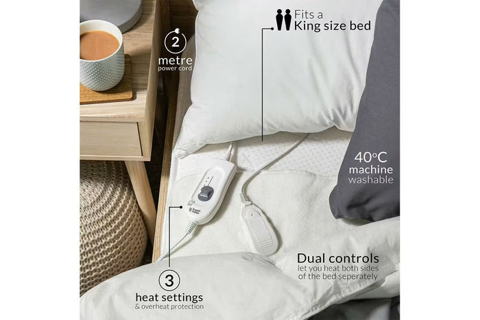Russell Hobbs King Size Electric Underblanket | RHEKB6003