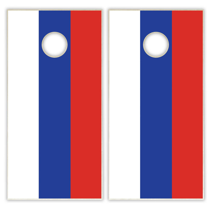 Russia Flag Cornhole Set