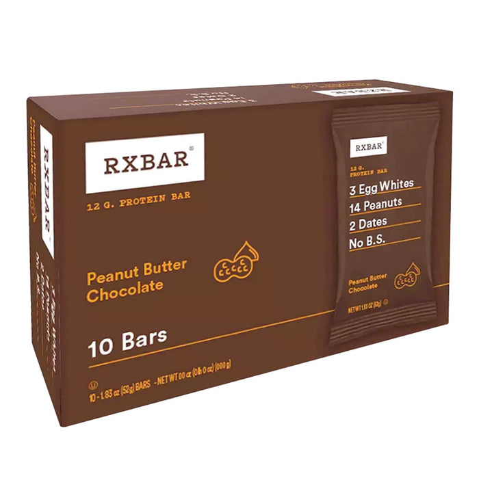 RX Bar Chocolate Peanut Butter Protein Bars - 6 Count
