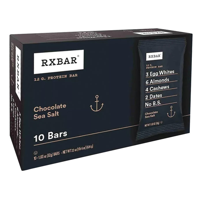 RX Bar Chocolate Sea Salt Protein Bars - 6 Count