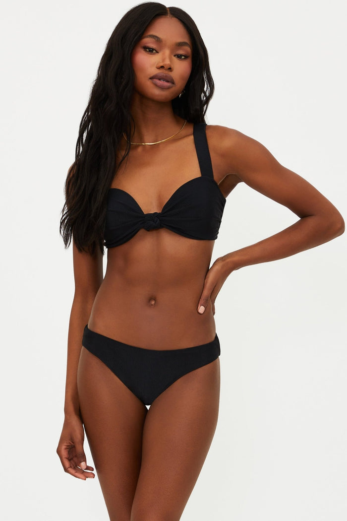 Saffron Bottom in Black