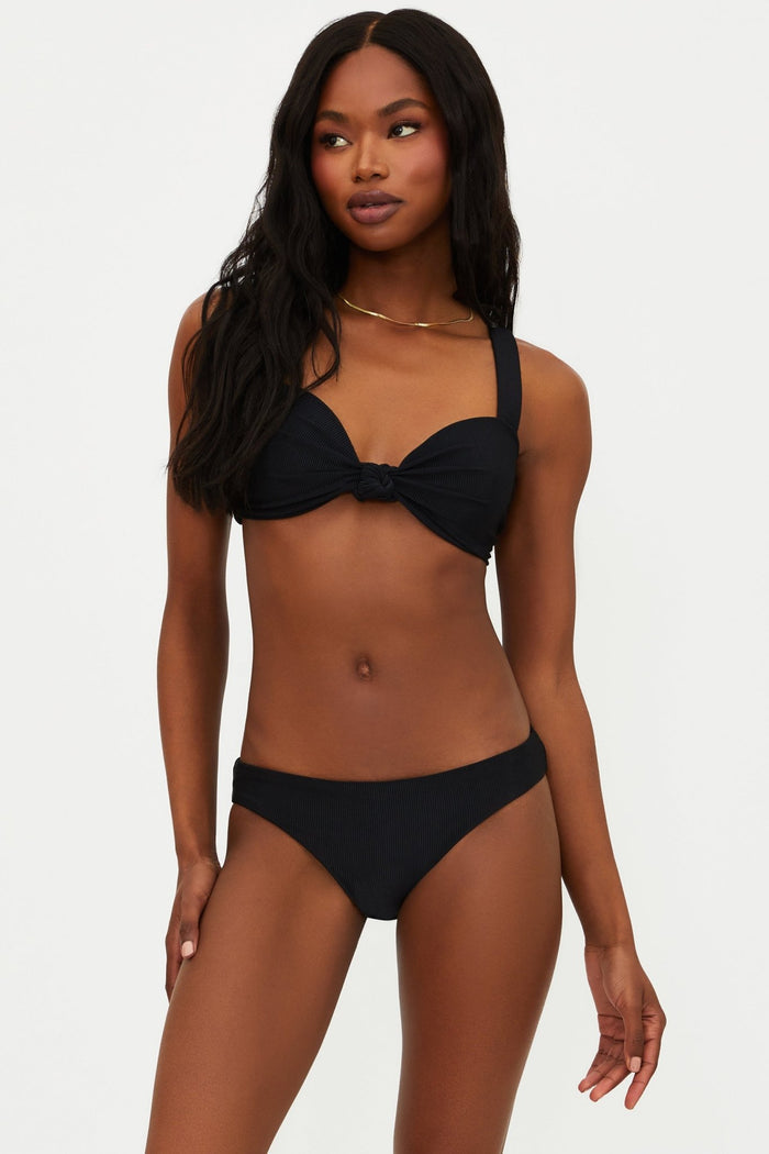 Saffron Bottom in Black