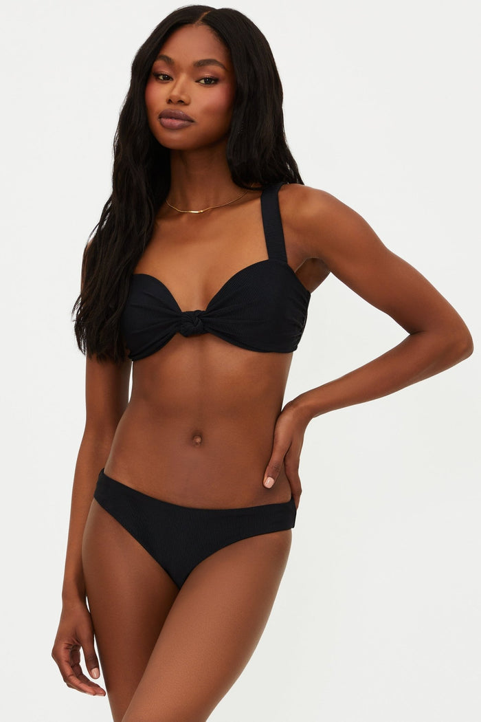 Saffron Bottom in Black